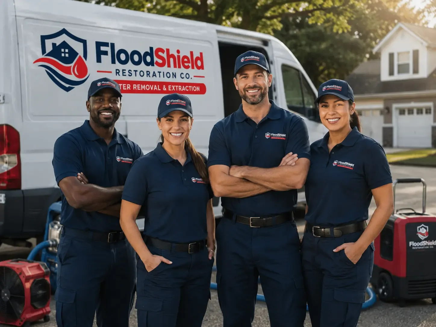Flood Damage Restoration company in Leakesville, MS